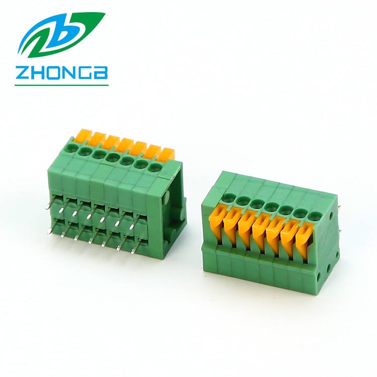 ZB141R-2.54 , 141R-2.54 , ZBM241R , 90 degrees , right angle , 2-xxP