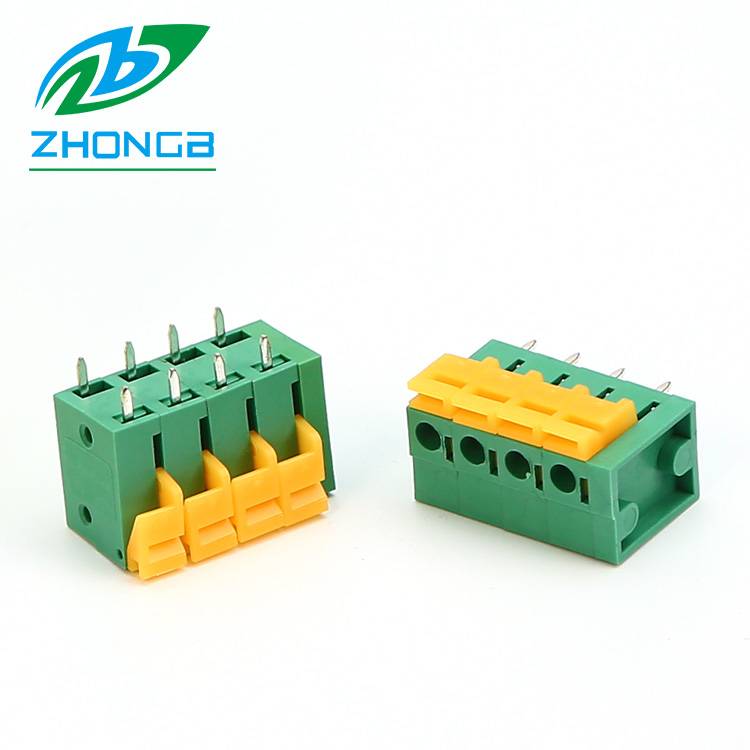 ZB142V-5.08 , 142V-5.08 , ZBM642V, 180 degrees, straight pins, 2-xxP