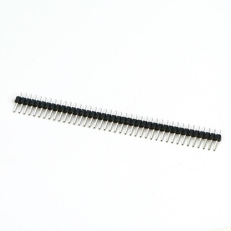 ZB1411-S-2.54 , 1411-S-2.54 , 1411-2.54 , 180 degrees , Straight Pin Header , 2-xxp