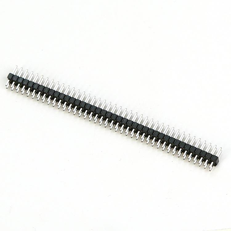 ZB1421-S-2.54 , 1421-S-2.54 , 1421-2.54 , Dual-Row 180 degrees Straight Pin Header , 2-xxp